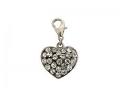 Glamour Heart Charm